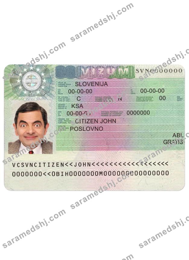 SLOVENIA schengen visa